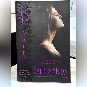 📚 Best Selling The Night Vision Series - Dark Visions by L.J. Smith Book